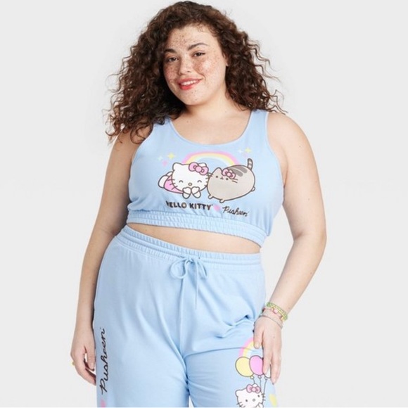 Hello Kitty Tops Hello Kitty X Pusheen Tank Top Poshmark